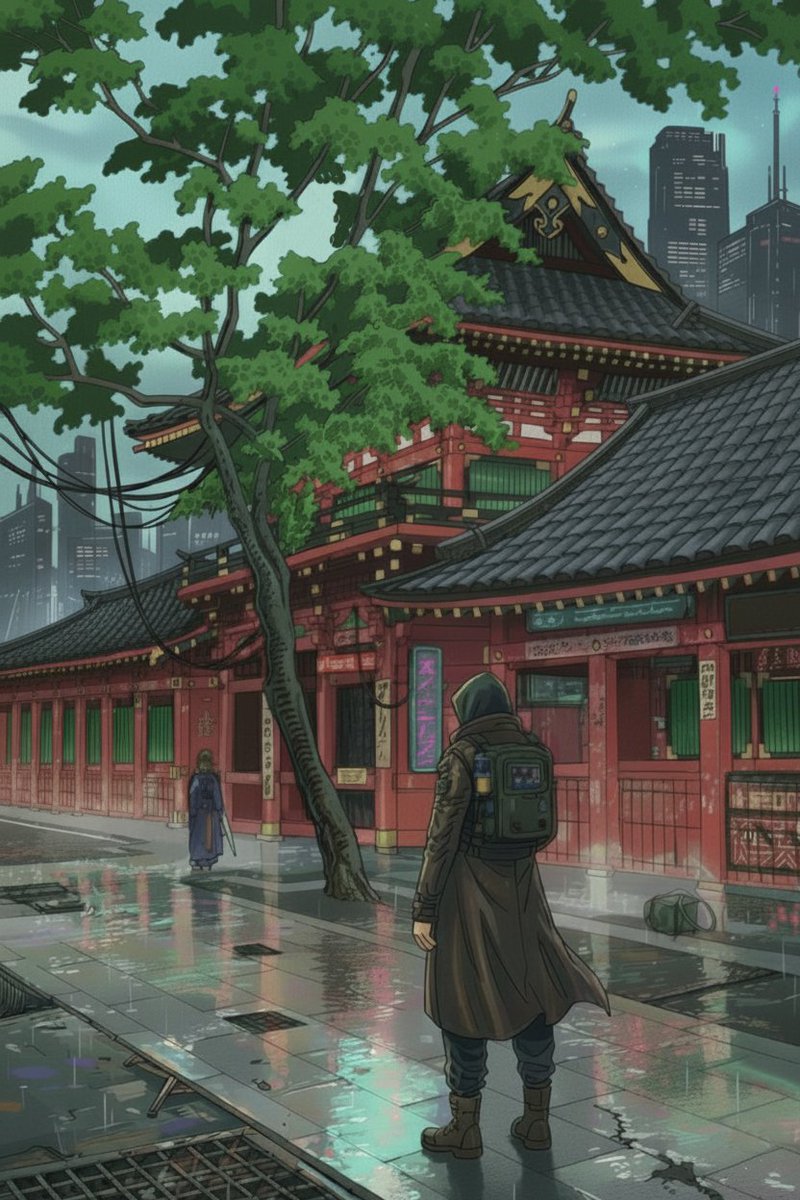 ⛩️New Drop⛩️
"After Rain at Sanno Shrine" is available on <a href="/foundation/">Foundation 🌐</a> !
foundation.app/mint/eth/0x416…
Reference and wip
👇