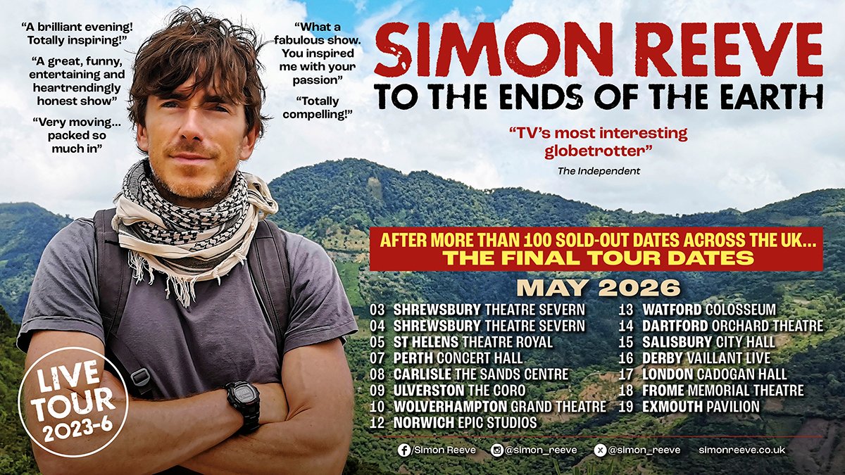 Simon Reeve tweet media