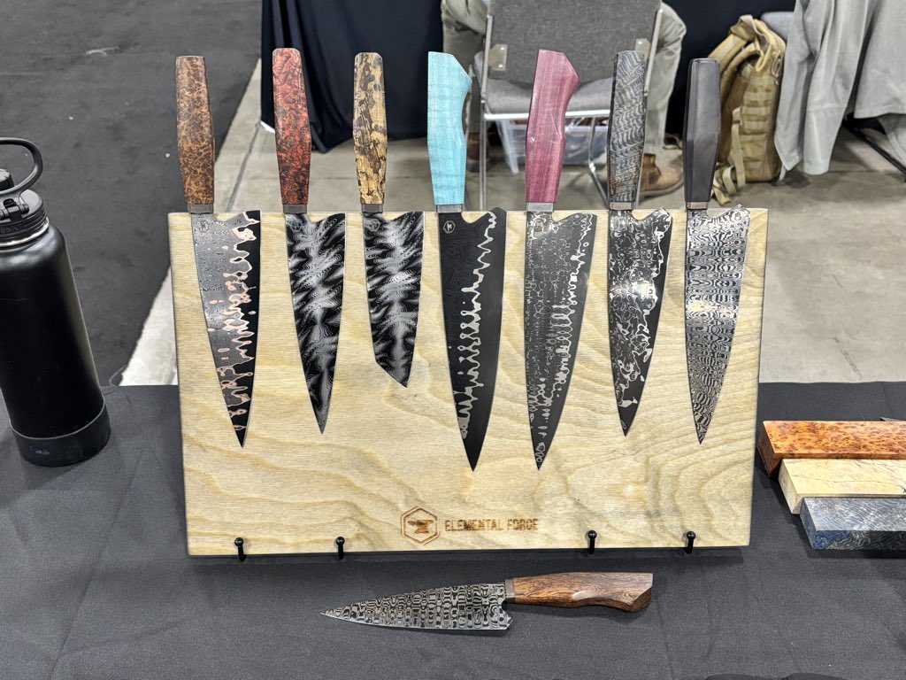 Blade show west table is up!