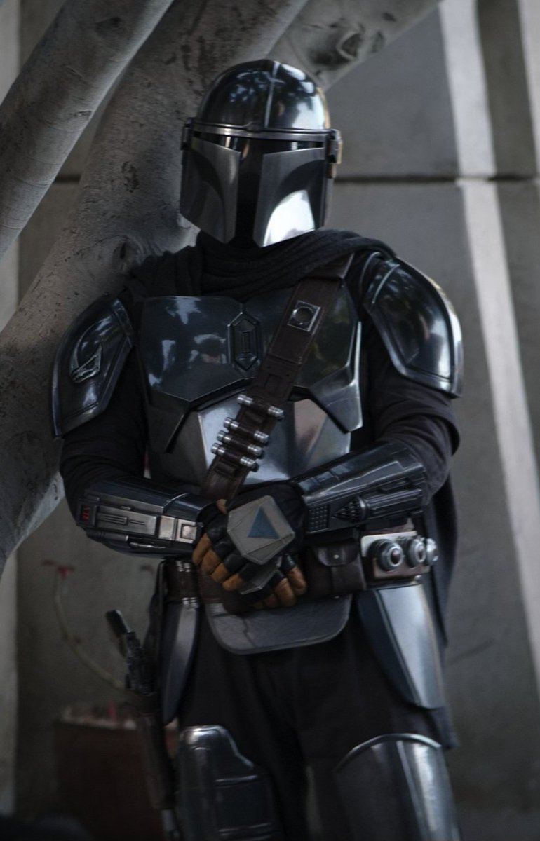 //Comic-Con tomorrow, finally! I'll be cosplaying Mando of course. #TheMandalorian #StarWars
