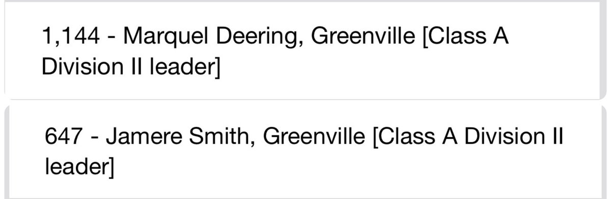 Greenville Football Recruiting Page tweet media
