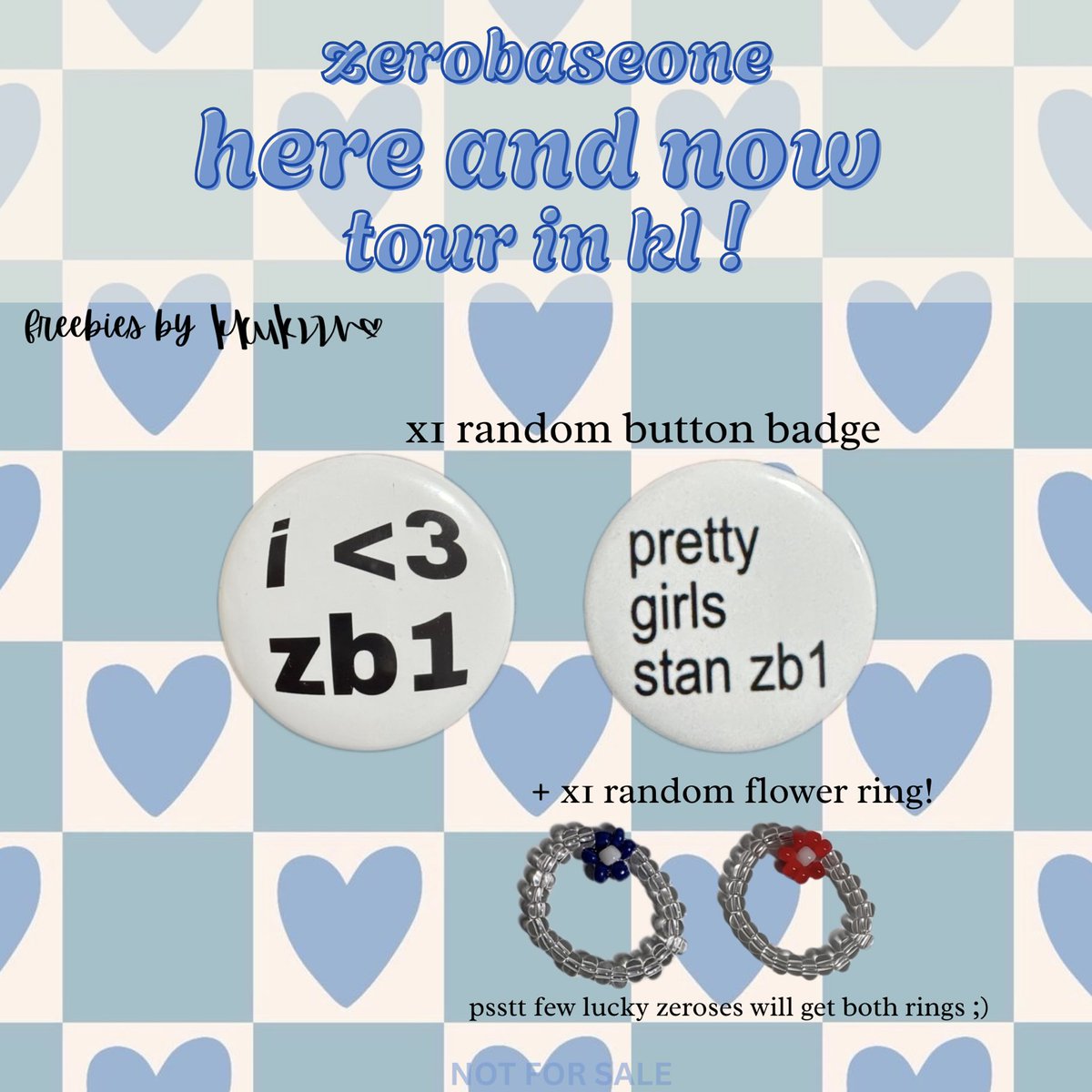 kkukzzn's tweet photo. ☆ zb1 tour in kuala lumpur #ZB1inKL #HEREANDNOWinKL ☆
freebies by @kkukzzn ʕ•ᴥ•ʔ

claim by —
♡ like &amp; retweet this post
♡ first come first serve!
♡ location will be updated on dday under this post

dm for trades! https://t.co/OunpWTbQem