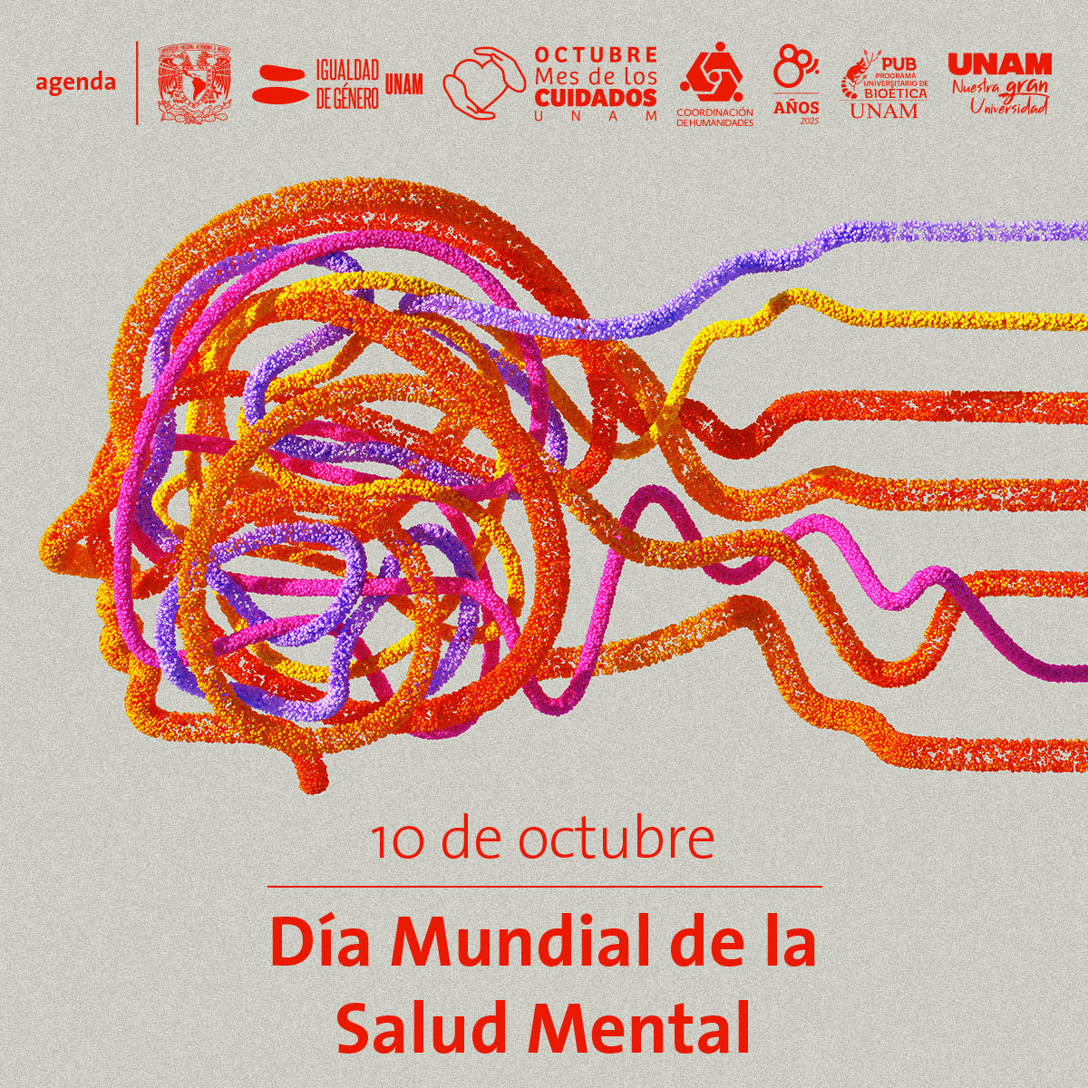 bioeticaunam's tweet photo. ¿Por qué es tan difícil hablar de lo que sientes?  ❤️
Hoy, en el Día Mundial de la Salud Mental, recordemos que no hay nada de malo en no estar bien. La salud mental es tan vital como la física, y pedir ayuda es un acto de valentía, no de debilidad. https://t.co/da3DJllgI0