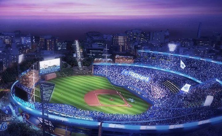 hiramet's tweet image. 2016年に描いていた未来の横浜スタジアム
#baystars