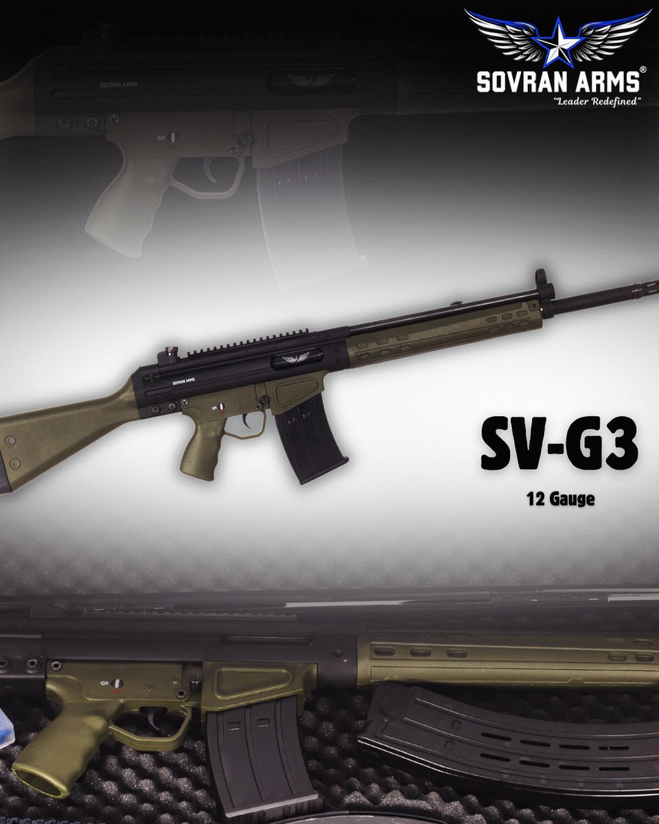sovranarms's tweet image. Crying season’s about to start😏
The Sovran Arms G3, 12 gauge, just dropped🤙🏻
#G3 #Shotgun 

SovranArms.com