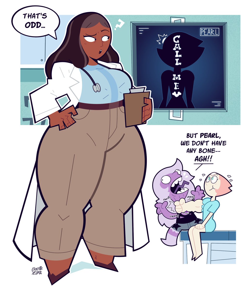 goodbyellow's tweet image. Pearl needs a Doctor👩‍⚕️❤️