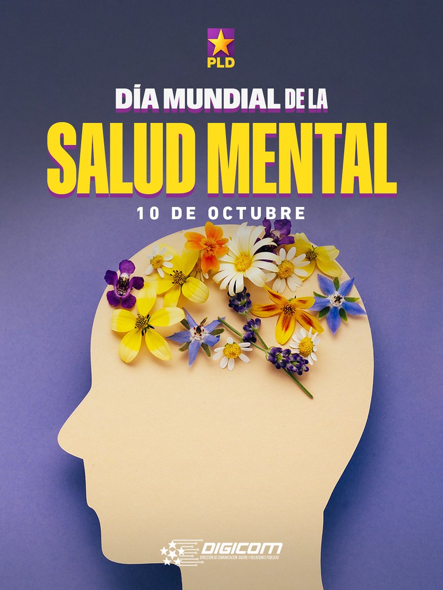 DIGICOMPLD's tweet image. 🧠 Hoy conmemoramos el Día Mundial de la Salud Mental, proclamado en 1992 por la Federación Mundial de la Salud Mental y apoyado por la #OMS.

Un recordatorio de que cuidar nuestra salud mental es tan importante como cuidar la física. 

#DIGICOMPLD⭐️