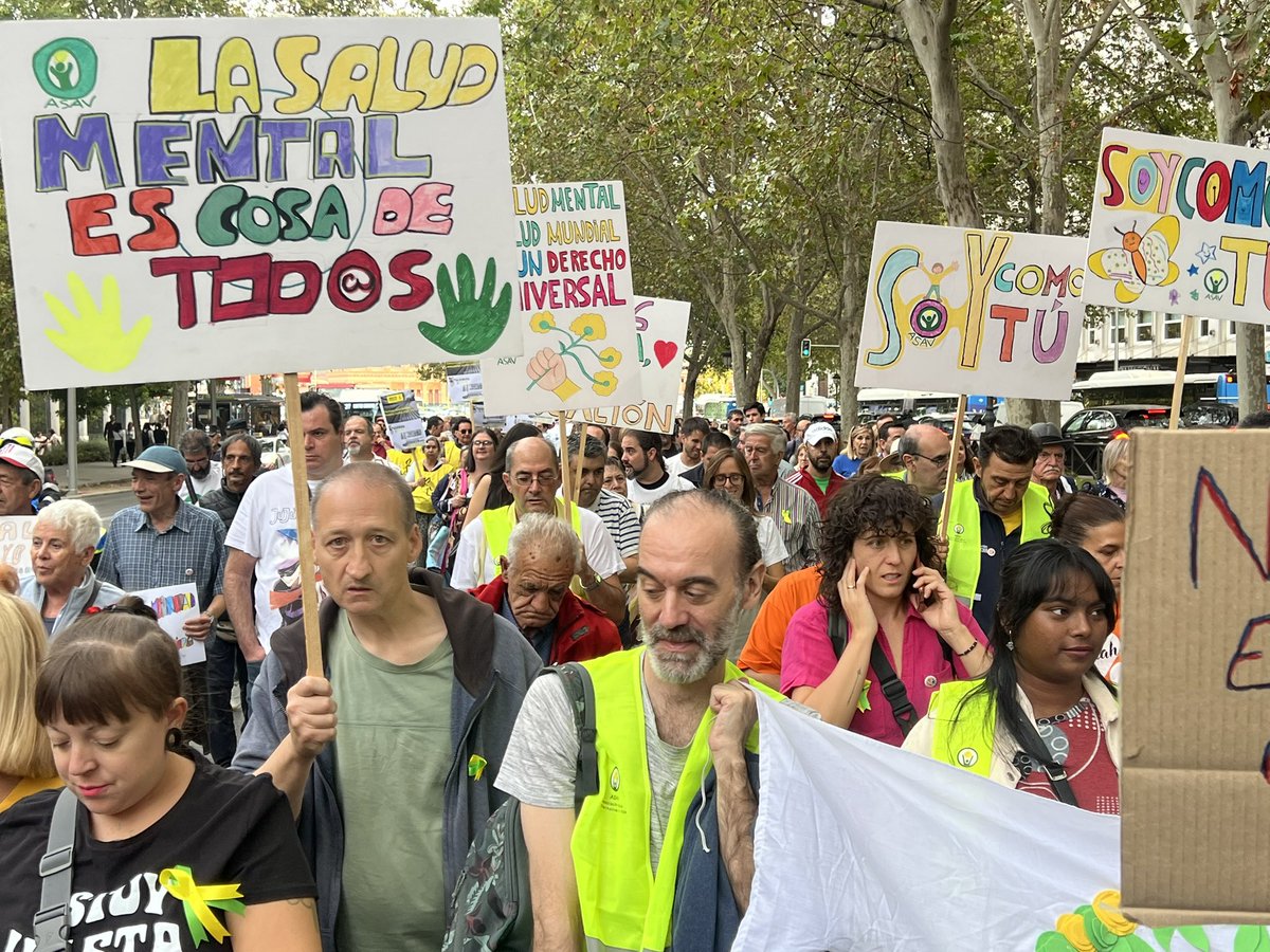 animo__valiente's tweet photo. https://t.co/Ti0UYhbXJW @saludmentalCM #saludmental #DiaMundialdelaSaludMental #Madrid https://t.co/Rkya5Aii9D