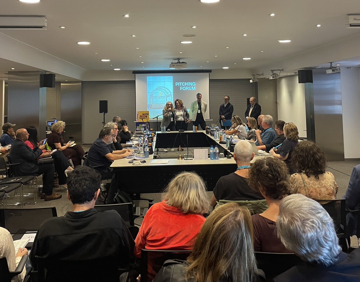 This afternoon we opened the 26th edition of <a href="/MediMedMarket/">MEDIMED DOC MARKET</a> 2025 in Sitges with APIMED <a href="/isonapassola/">Isona Passola</a>, <a href="/IEMed_/">IEMed</a>, <a href="/icec_cat/">Empreses culturals</a> and <a href="/AjSitges/">Ajuntament de Sitges</a>. It is a pleasure to collaborate for the 7th consecutive year with this great Euromediterranean documentary market.