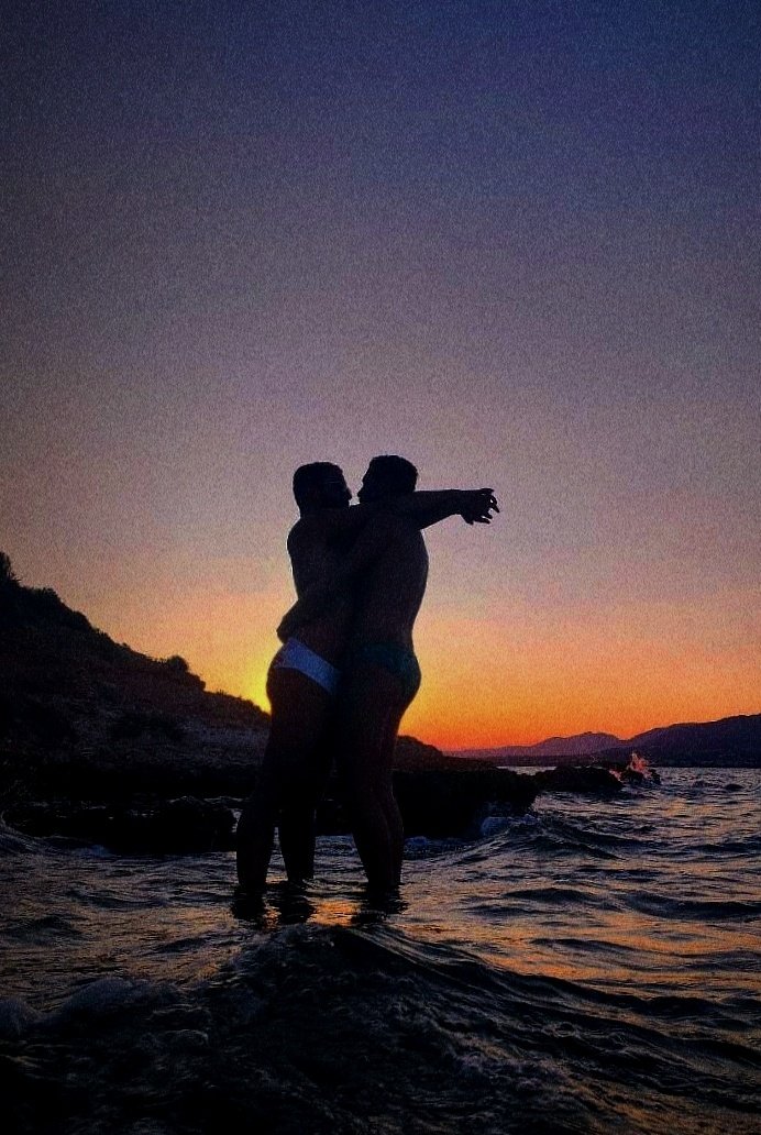 #memories #sunset #gay_couple ❤️