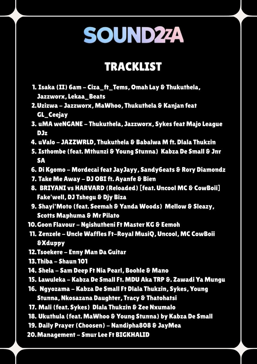 TheBeyondXMusic's tweet photo. SOUND2ZA 002: Amapiano Meets AfroHouse. One hour. 24 tracks. Seamless energy 🌊🎶

AfroHouse in the driver’s seat, Amapiano guiding the ride.
A euphoric blend, captured in flow.

🔗 Listen now: https://t.co/DLgwSkRIwF

#BeyondX #SOUND2ZA #AfroHouse #Amapiano https://t.co/UZin2RfhlN