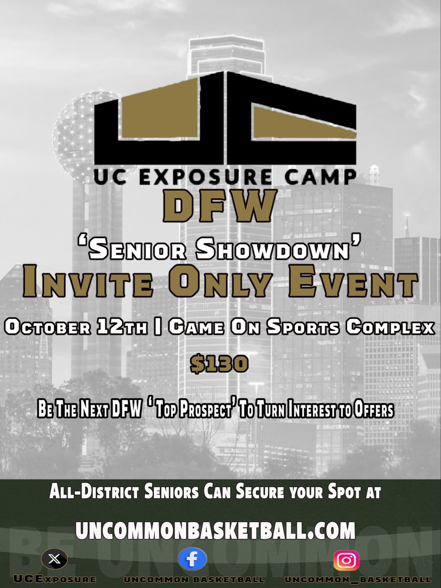 UC_Exposure's tweet photo. @noahsantoro5 @rockwallhoops @vince_naidoo @ExclusiveHoops @CoachBarnes1911 @GASOMass @TexasHoopsGASO @GASOLyndon 💯 Invite @noahsantoro5 to secure one of the final Spots in Sunday's DFW Sr Showdown @gameoncomplex Referred by a College Coach !  DM me for details... #UCExposure https://t.co/Uiyl0kXIfj