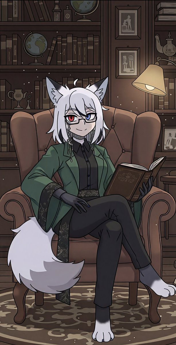ABSOLBZ's tweet photo. You look confused, it's okay. Take a deep breath, have a cup of coffee, and if you have any difficulties, you can talk to the fox.
你看起来很困惑，没关系，深呼吸，喝杯咖啡，有什么困难可以和狐狸说说。
【made by AI】 https://t.co/hhj0vEZXqN
