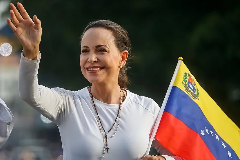 TODA MI ENHORABUENA A MARIA CORINA MACHADO POR SU PREMIO NOBEL A LA PAZ. SOBRADAMENTE MERECIDO. UN PASO MÁS HACIA UNA VENEZUELA LIBRE, PRÓSPERA Y DEMOCRÁTICA QUE YA ESTAMOS VIENDO AMANECER. MI CORAZÓN CON EL PUEBLO DE VENEZUELA, SIEMPRE!!!”