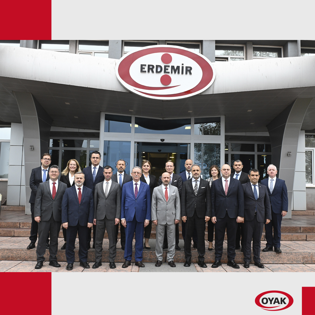 OYAK Yönetim Kurulu Başkanı Zekai Aksakallı, Erdemir’i ziyaret etti.

“Erdemir’in faaliyetleri yalnızca OYAK için değil, tüm ekonomimiz için kritik öneme sahip."

Detaylar için: oyak.info/4384ECj
