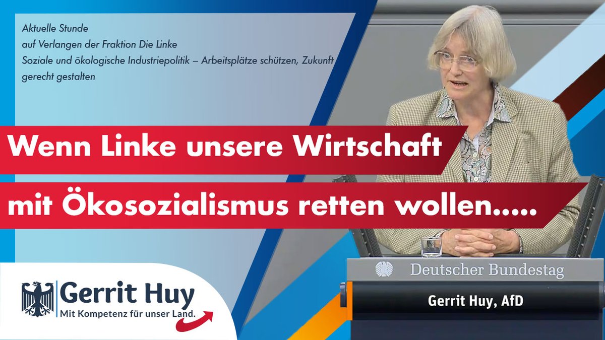 Wenn Linke unsere Wirtschaft mit Ökosozialismus retten wollen.....
youtu.be/Lb8Md_KIsQI