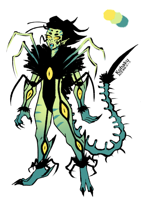 KohakuACE's tweet photo. Geji (Transformed) Design Update. 

Very possible I will mess with it more but for now I have this.
🪲 #HuskHost https://t.co/2NhN6vUWhM