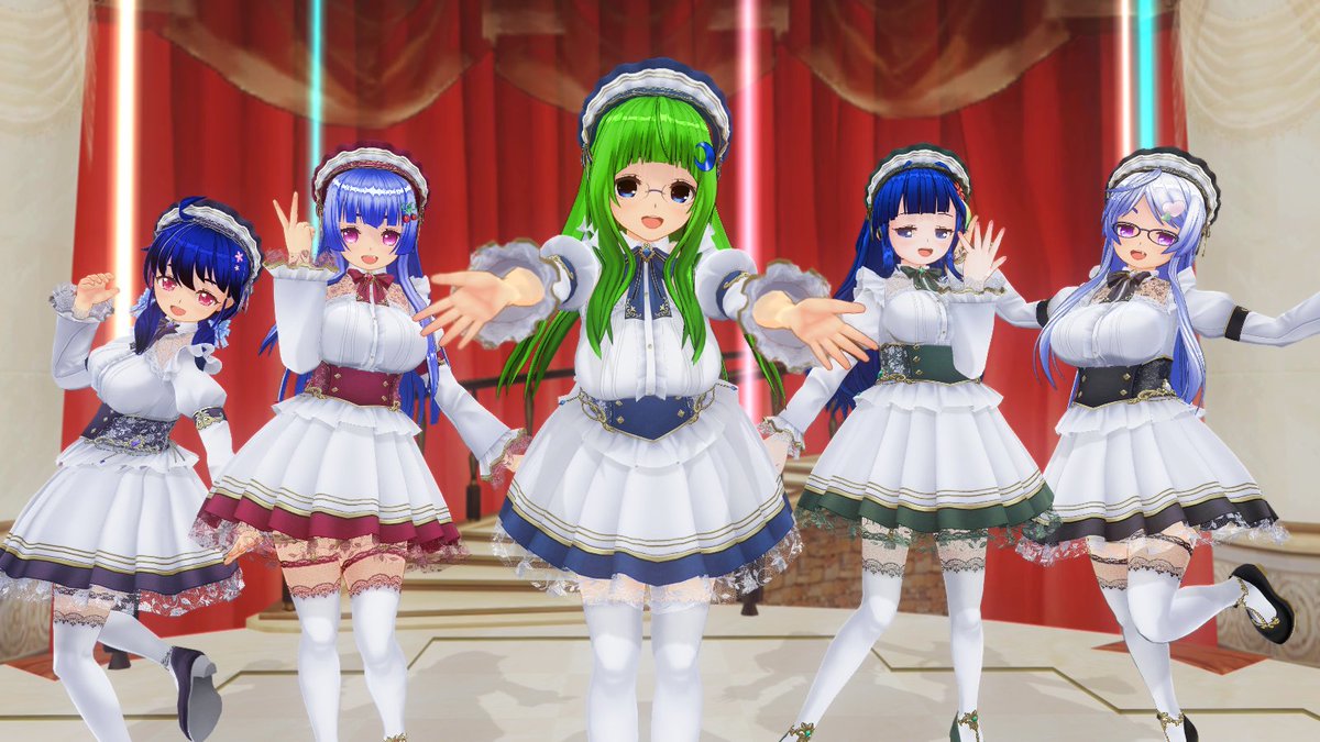 dicebunny's tweet photo. プライムメイド服色変えただけ品。
せっかく作ったんで放流する。
統一感だいじ。
#COM3D2
https://t.co/cYYBhpm42V https://t.co/e6VXKq7JIi