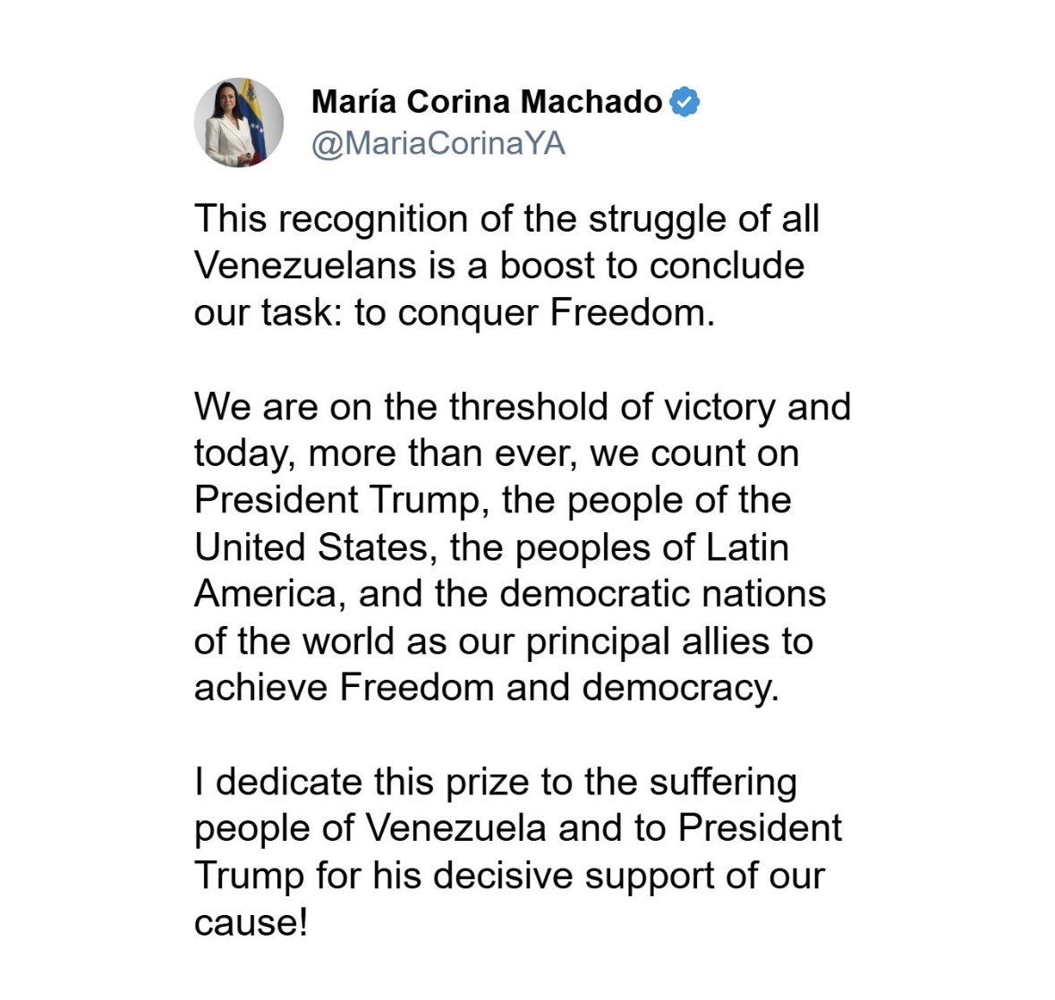 Mister_Dancer's tweet image. It’s very cool that she dedicated it to Trump