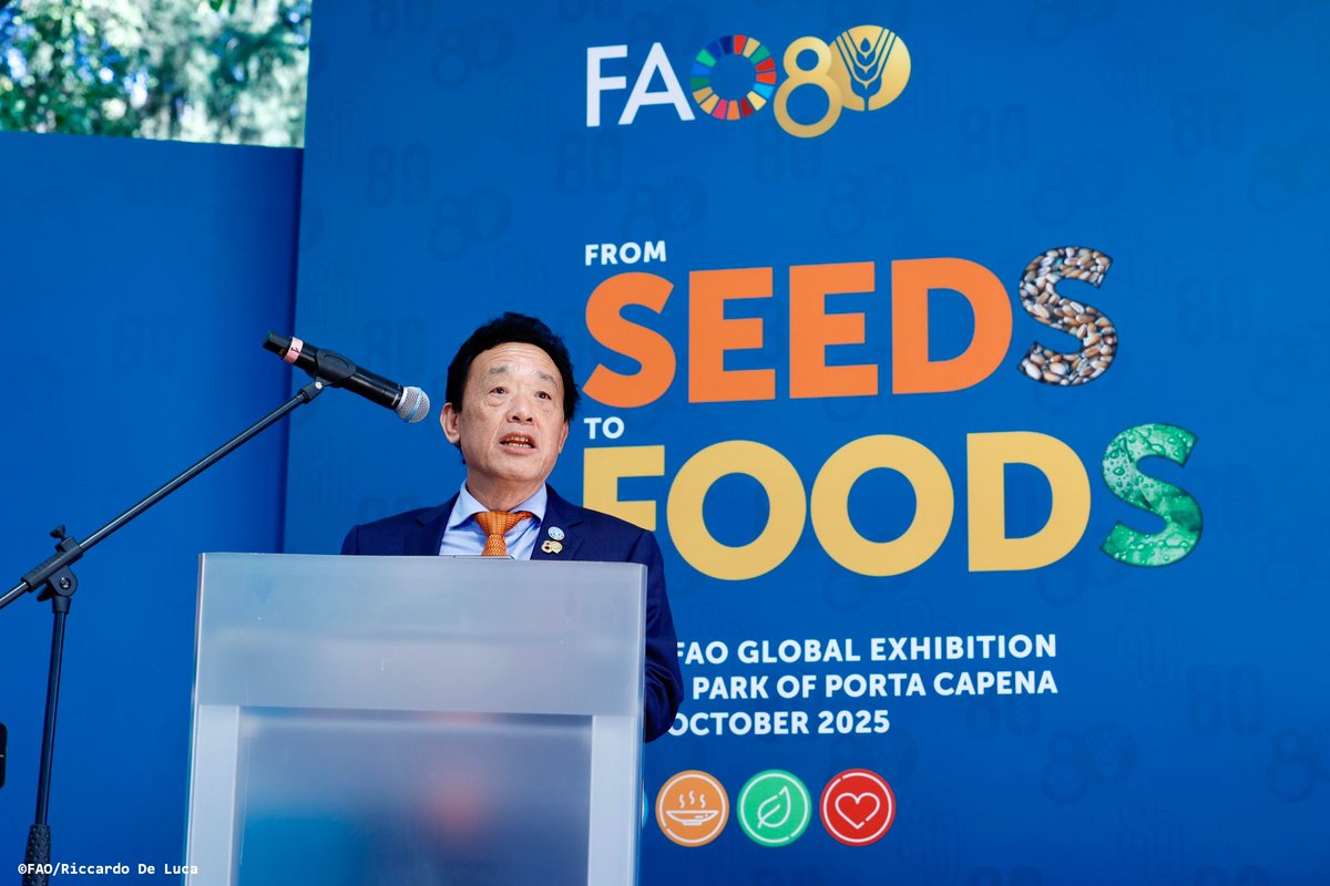 FAO Director-General QU Dongyu tweet media