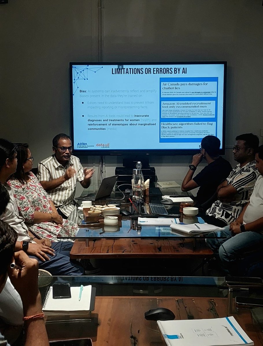 KamalikaSengupt's tweet image. Conducted an #ADiRA training session at Mayobious Art along with Joydeep Dasgupta. The session was highly interactive, with a good number of Gen Z participants in attendance. Most of them were familiar with ChatGPT, but they were amazed to learn about NotebookLM and other AI…