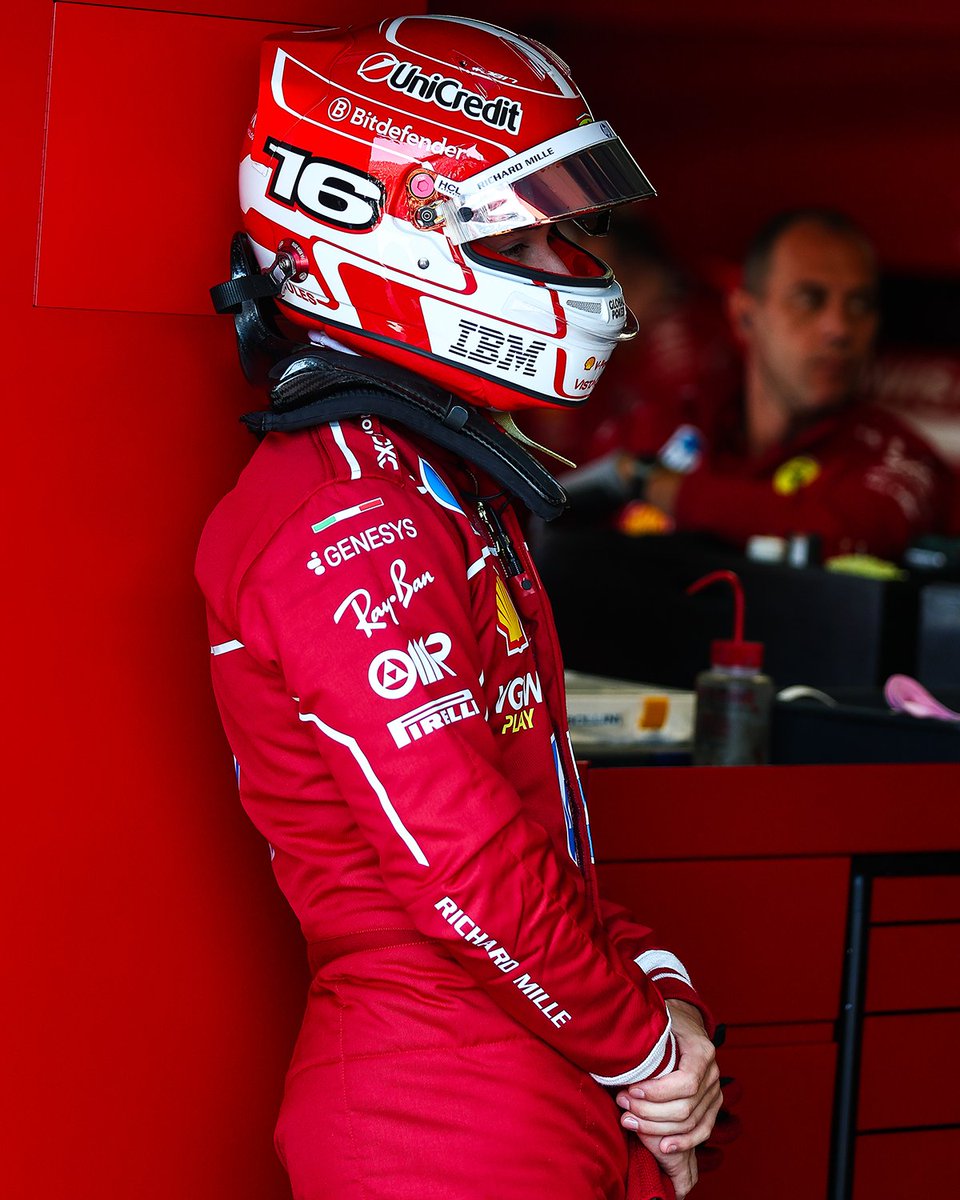 ScuderiaFerrari's tweet image. RaCe WeEk CaN’t CoMe QuIcK EnOuGh 🫠
