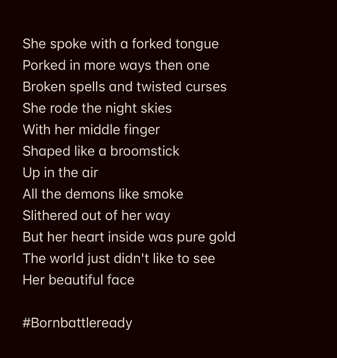 Fizzytwizler's tweet image. #BornBattleReady #porked