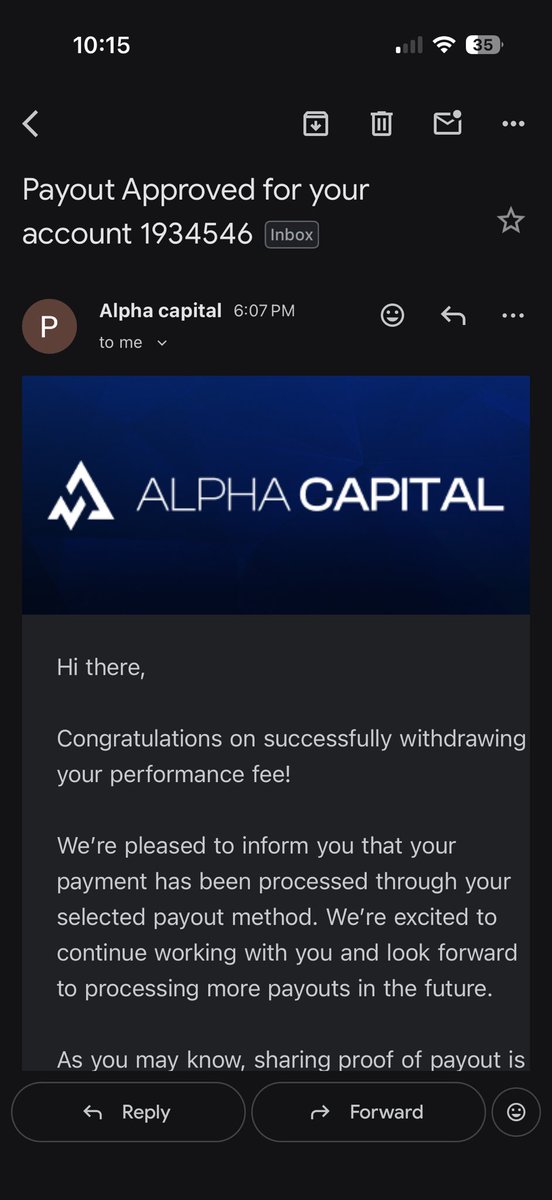 Got Paid from <a href="/AlphaCapitalUK/">Alpha Capital Group</a> one thing i have noticed they always process at last Day of processing window .