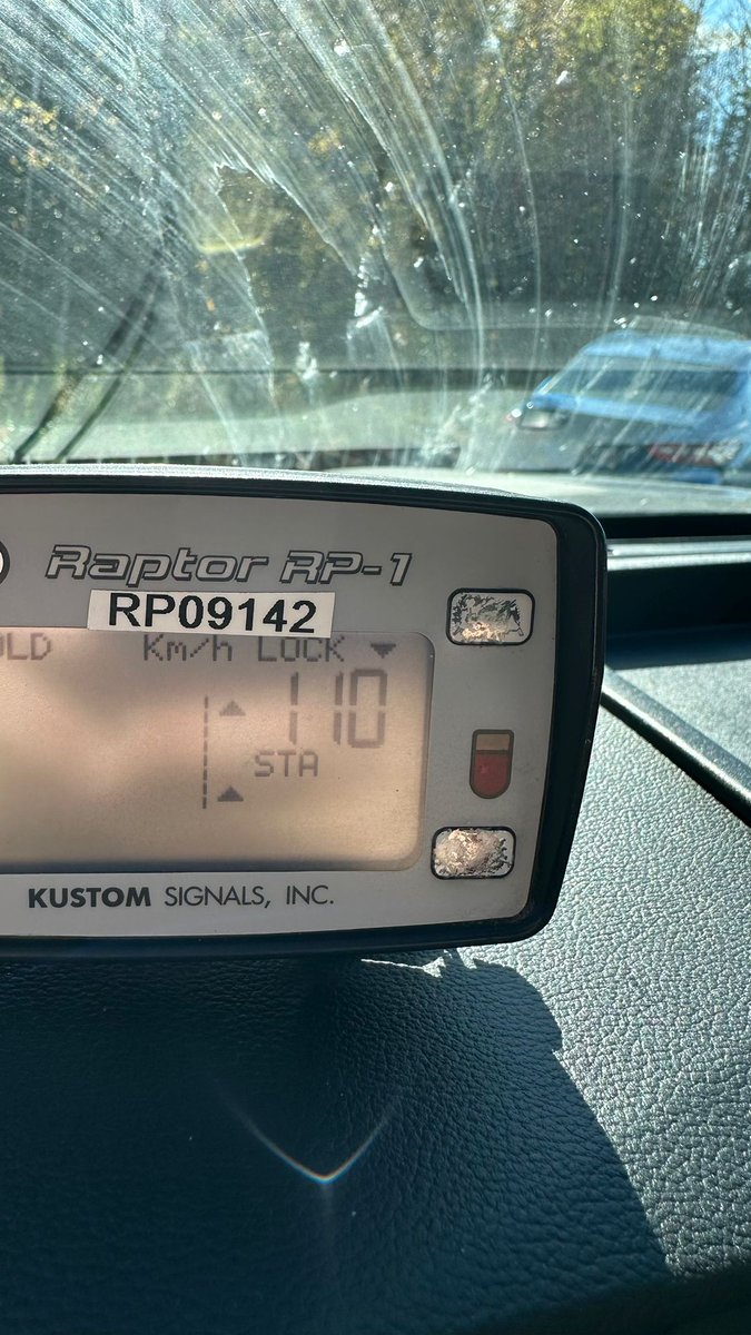 RCMPNB's tweet photo. Today, this vehicle was stopped by the #RCMPNBTrafficUnit for travelling 110 km/hr in a 50km/hr zone near #Florenceville. The driver was issued a $604.50 fine, and the vehicle was impounded for 7 days at the owner’s expense. #SlowDownNB https://t.co/6Y7k0eaawB
