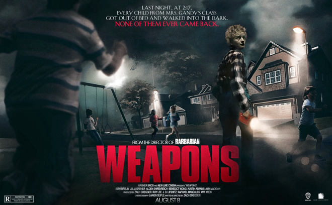 Nido_de_Cuervos's tweet photo. "WEAPONS", LA NUEVA PELÍCULA DE ZACH CREGGER TRAS SU IMPACTANTE DEBUT CON "BARBARIAN": DOS DE DOS.
https://t.co/WOWC8sGW4Z #WeaponsMovie https://t.co/2dG6rZNmNx