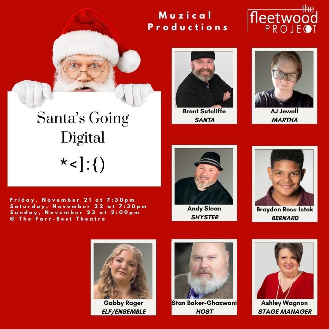 RaccTTV's tweet image. Official Announcement for my upcoming project! Excited to be a part of this cast. Great people- gonna be a blast! Bring the Family!

#actor #fleetwoodproject #jctalent #santa #christmas #theatre