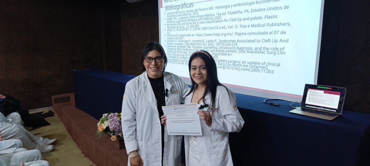 Ens_HRRB's tweet image. #Sesión General de Hospital
Tema: "Labio Paladar Hendido"
Ponente: Elizabeth Selomit Murrieta
Pasante de Servicio social de Odontología

#HRRB