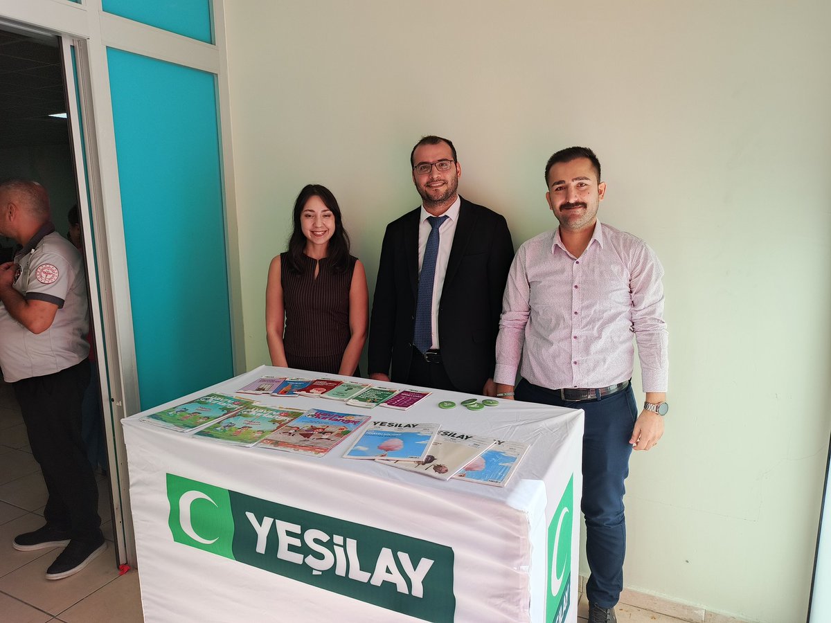 Yeşilay Adana Şubesi (@adanayesilay) on Twitter photo 10 Ekim Dünya Ruh Sağlığı Günü kapsamında, Ekrem Tok Ruh Sağlığı ve Hastalıkları Hastanesi ev sahipliğinde gerçekleştirilen etkinlikte Yeşilay Adana olarak biz de yerimizi aldık.
Bu özel günde Yeşil Fırın & Yeşilay El Ele Projesi kapsamında standımızı onlarca kişi ziyaret etti 10 Ekim Dünya Ruh Sağlığı Günü kapsamında, Ekrem Tok Ruh Sağlığı ve Hastalıkları Hastanesi ev sahipliğinde gerçekleştirilen etkinlikte Yeşilay Adana olarak biz de yerimizi aldık.
Bu özel günde Yeşil Fırın & Yeşilay El Ele Projesi kapsamında standımızı onlarca kişi ziyaret etti