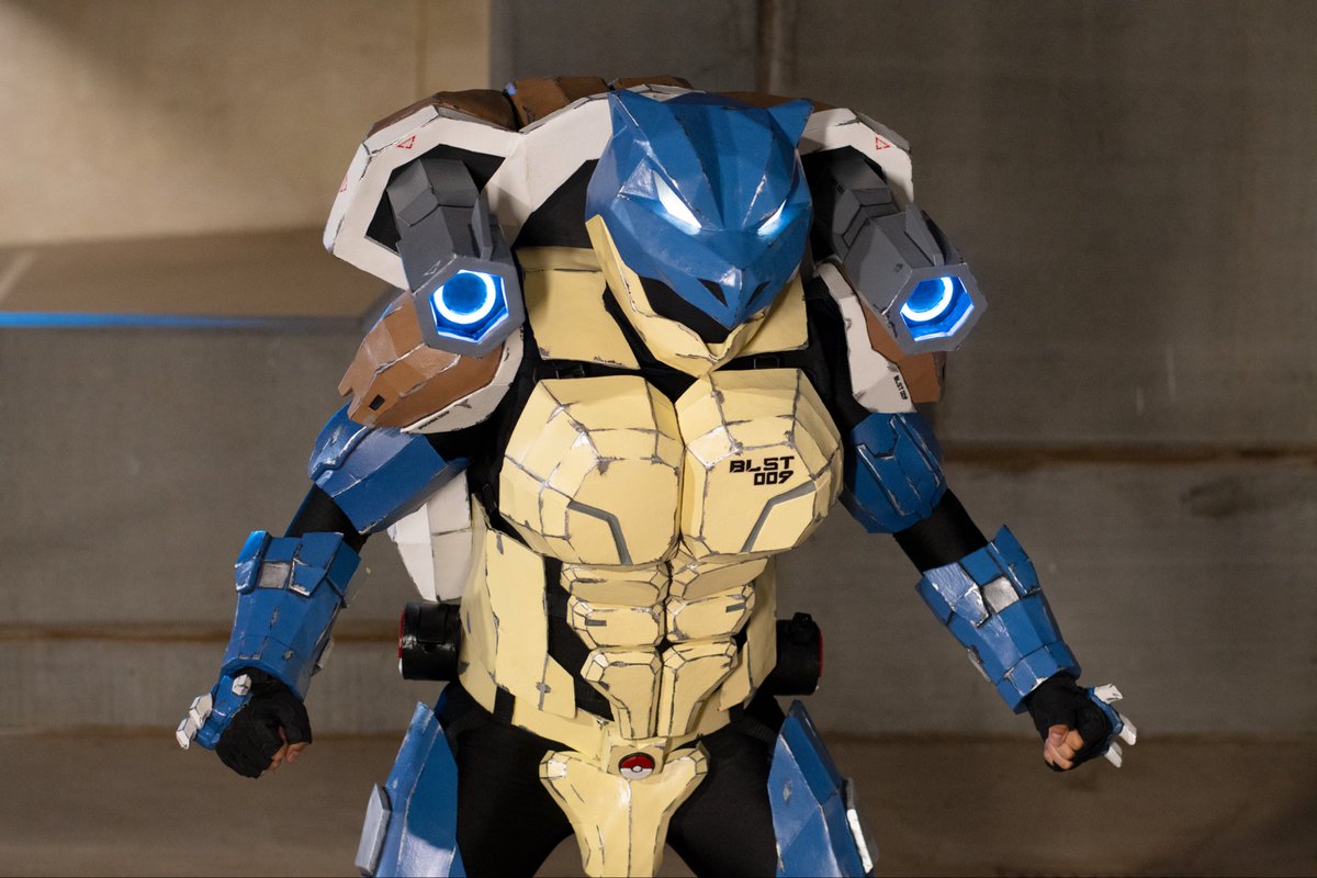 SlashwolfCos's tweet photo. I got that Canon on me!
_______________
#cosplay #mecha #anime #gijinka #blastoise #blastoisecosplay #pokemon #pokemoncosplay #pokemongijinka #gijinkapokemon #bigmanblastoise #blastoisegijinka #squirtle #squirtlecosplay #gijinkacosplay #nintendo #nintendogameboy #gamefreak #slashwolfcosplay #slashwolf