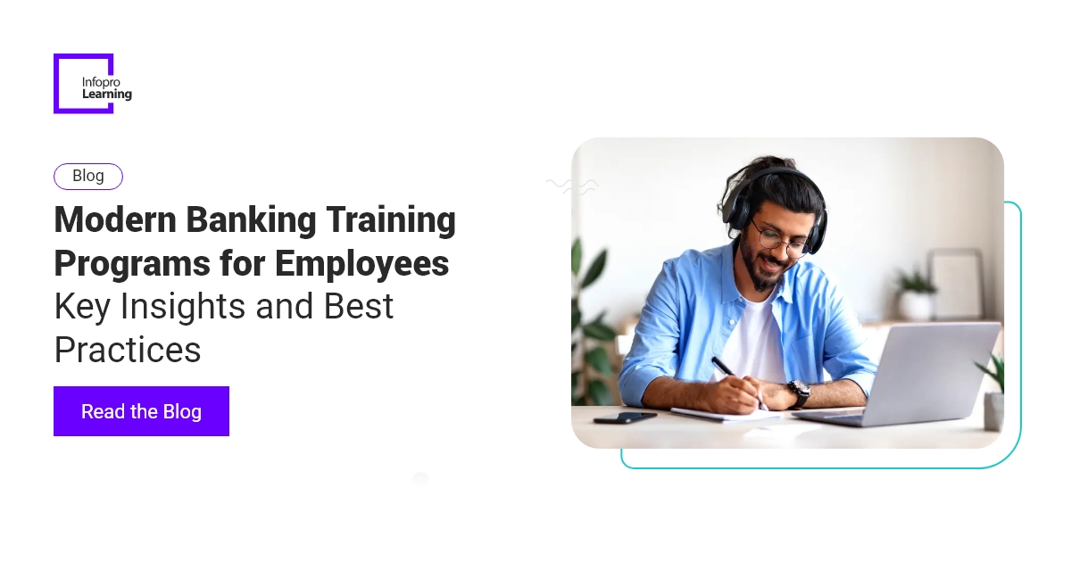 InfoproLearning's tweet image. The future of banking depends on empowered, digitally skilled employees. Explore key insights and best practices for building effective modern banking training programs in our latest blog: hubs.ly/Q03N5SfY0
#infoprolearning #unlockpotential #banking #employeetraining…