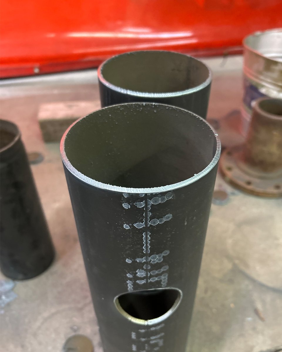 BugOSystems's tweet image. #FeatureFriday Ready to eliminate complex pipe layout & manual measuring? Meet the MM-1 Automated Pipe Cutter—your solution for fast, precise profile cuts on pipes from 4"–16" (10–40 cm). hubs.la/Q03MwMYb0 #BugoSystems #MadeInUSA #fab #plasmacut #oxyfuel