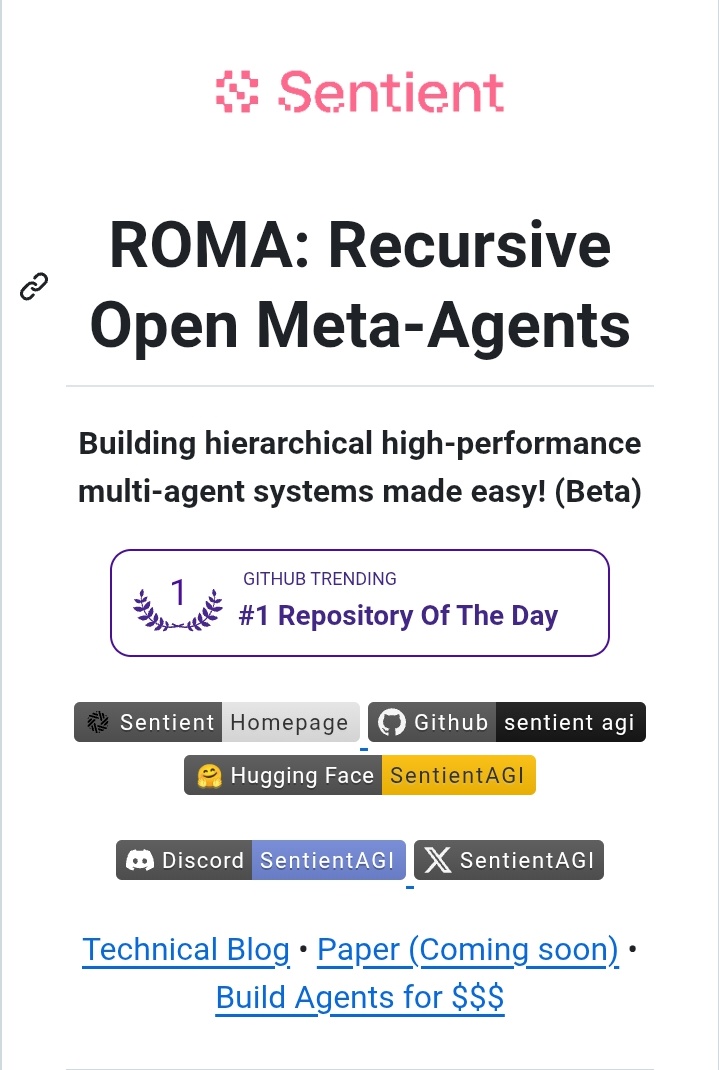 lamsdayn3's tweet image. Sentient  @SentientAGI has been selected as the top AI Startup of the Year by the Minsky Awards. 
  ROMA Search hit 81.7% on FRAMES (×2 of Gemini 2.5 Pro&apos;s score on SEAL-0 (45.6% vs. 19.8%). 
 It outperformed all closed AGI, which proves a that open  AGI always wins.#Educator