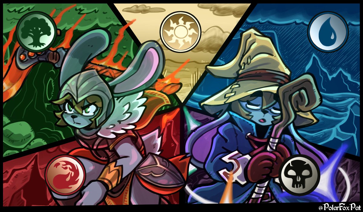 Ilustration for <a href="/TheScopedYoshi/">Scoped</a>  ❤️💚💛💙💜