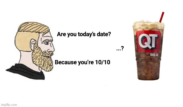 Get it? Like today’s date? Alright, I am headed out for the weekend.