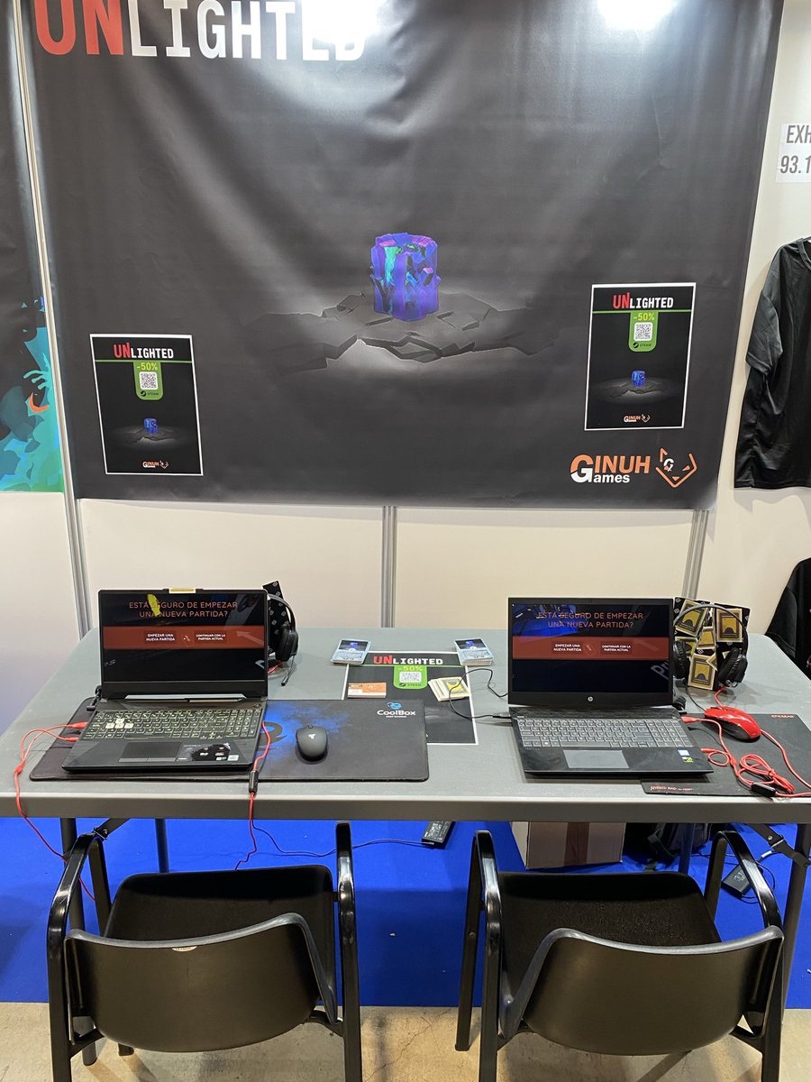 GinuhGames's tweet photo. 🗓️ Día 1 del #bcngamefest completado.

🫆Muchas gracias a aquellos que habéis venido a probar la demo <3 

🗣️ Nos vemos mañana otra vez, ¡no faltéis!

✨ ¡Recordad que tenemos la oferta del juego al 50% durante todo el finde, no os la perdáis!

💸 Steam: https://t.co/X1YI7rQUf2 https://t.co/HxpjS0VM8I