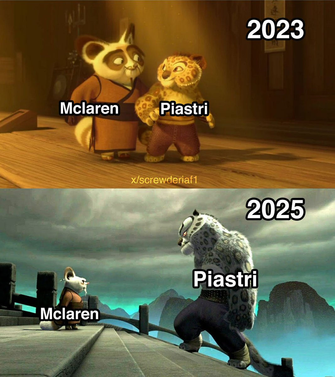 ScrewderiaF1's tweet image. ready for Piastri's villain arc