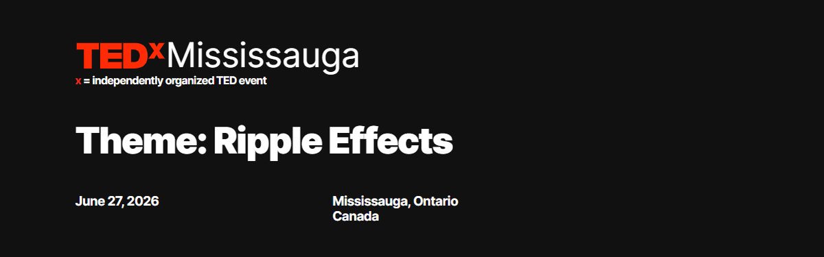DevEconX's tweet image. We're honored that @DevEconX will take the stage at #TEDxMississauga 2026 under the theme “Ripple Effects.”
Development economics is evolving, and we’re excited to share how new forms of evidence can drive impact. 🌍
#DevelopmentEconomics #Innovation