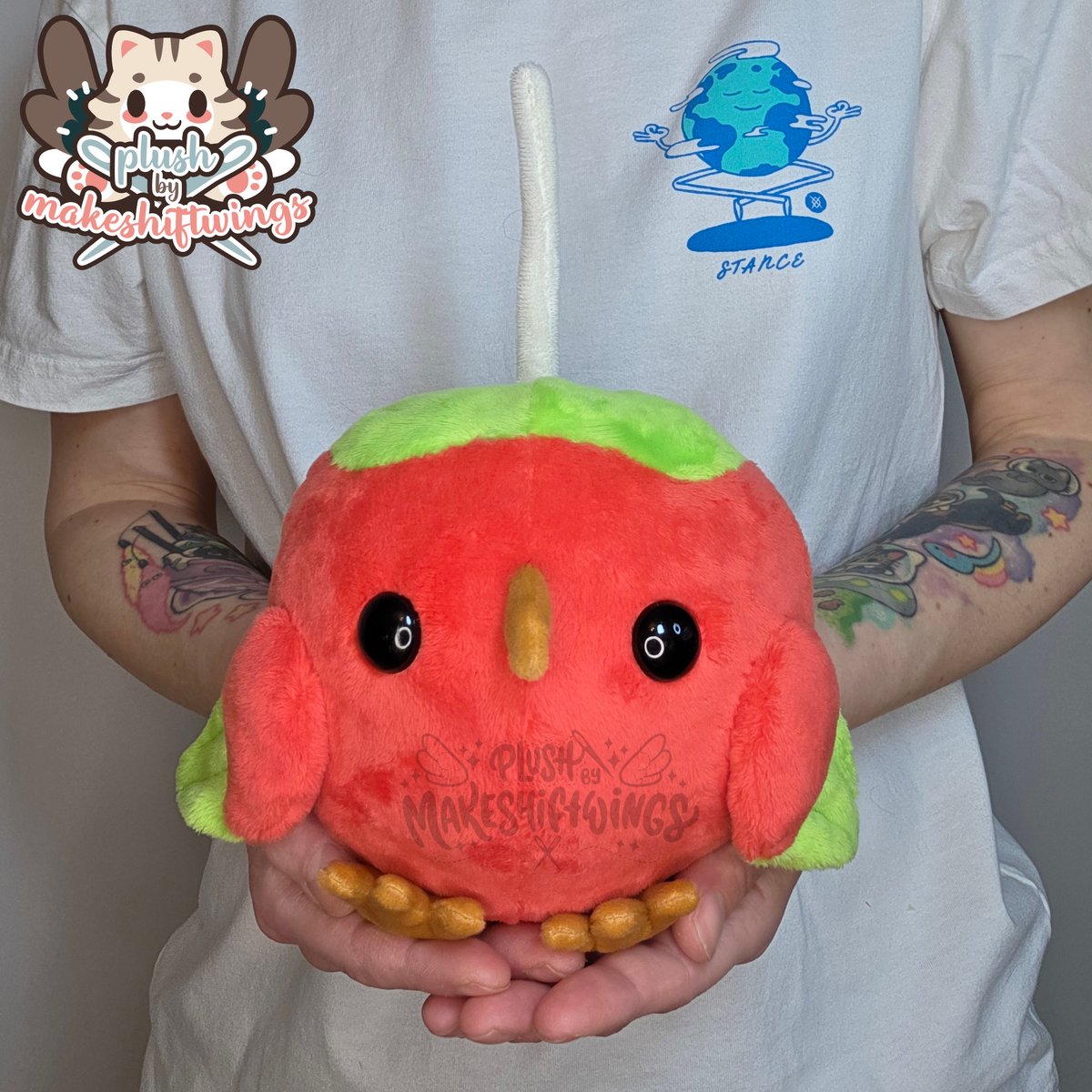 a candy apple owl 🍏🦉