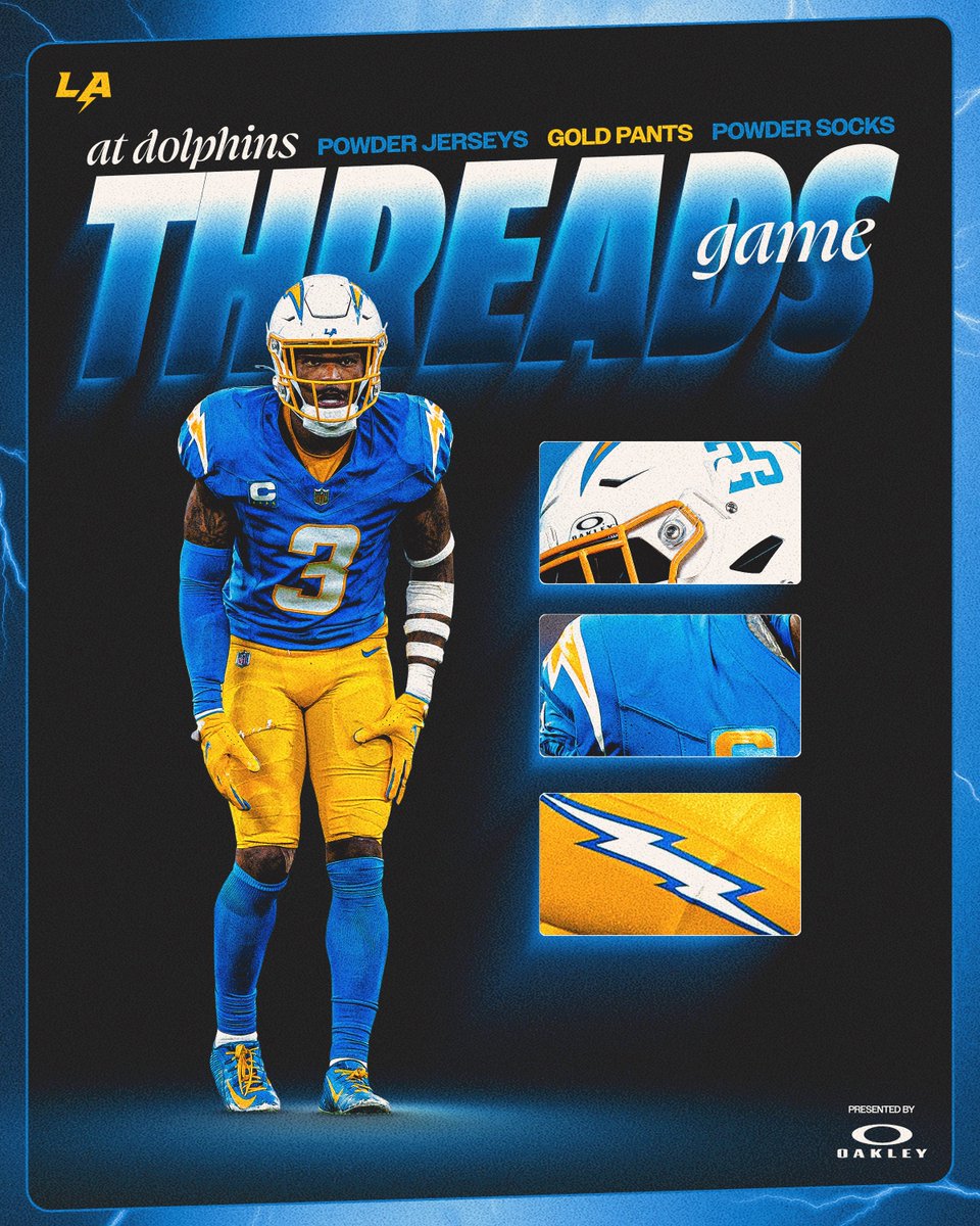 chargers's tweet image. classic combo