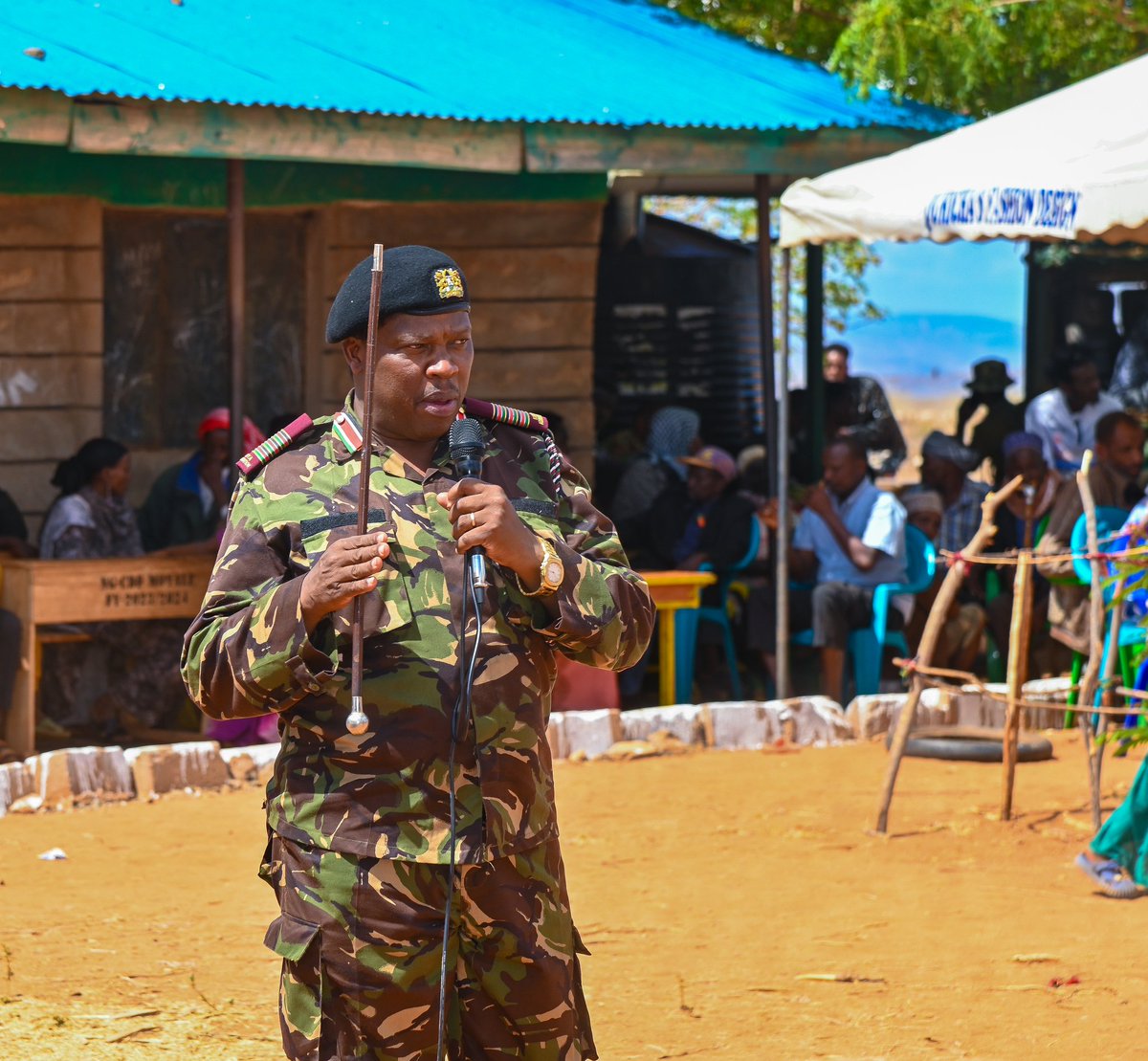 harsama_kello's tweet image. Today, I was honoured to lead the Mazingira Day celebration at Funan Qumbi Primary School in Marsabit County, where over 3,000 tree and fruit seedlings were planted and distributed to schools and the local community.