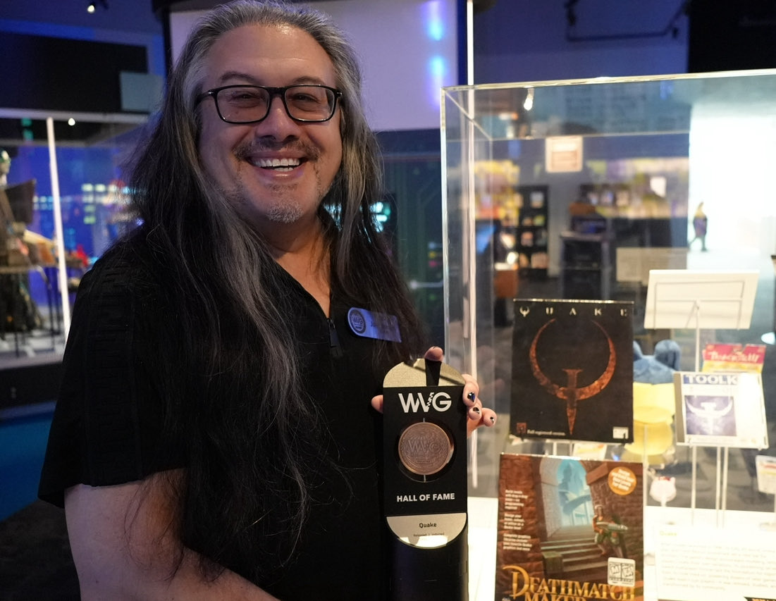 romerogamesltd's tweet image. A little throwback to our visit to the Strong Museum of Play! 💾

They had John @romero’s original Apple II on display. Incredible to see it again, and such an honour to know it’s been memorialised!

#DOOM #Quake #Wolfenstein #johnromero