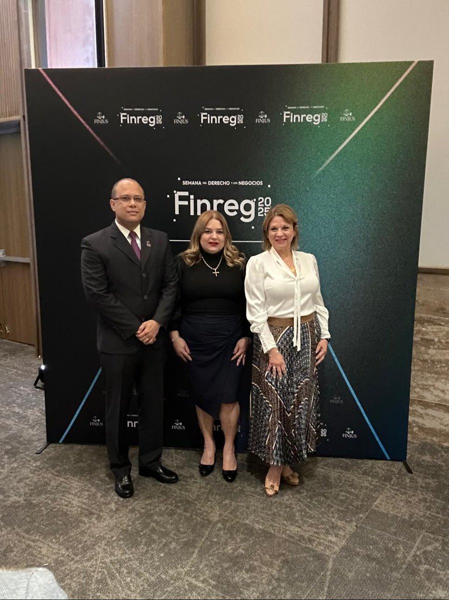Desde ayer, LIDAAPI ha estado presente en #FINREG2025: "claves para competir en el nuevo entorno jurídico de los negocios: tecnología, riesgos y regulación."

De parte de nuestro gremio, participaron miembros de nuestro Comité Legal: Clara Peguero, Presidente, Estela Sánchez,