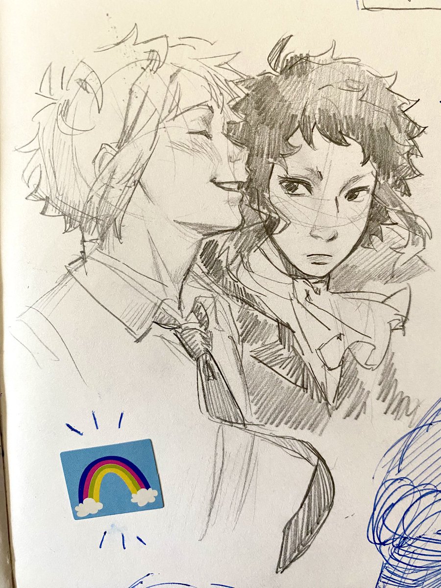 ik im posting a lot of old art but thats because im not making a lot of new (bsd) art 🥀