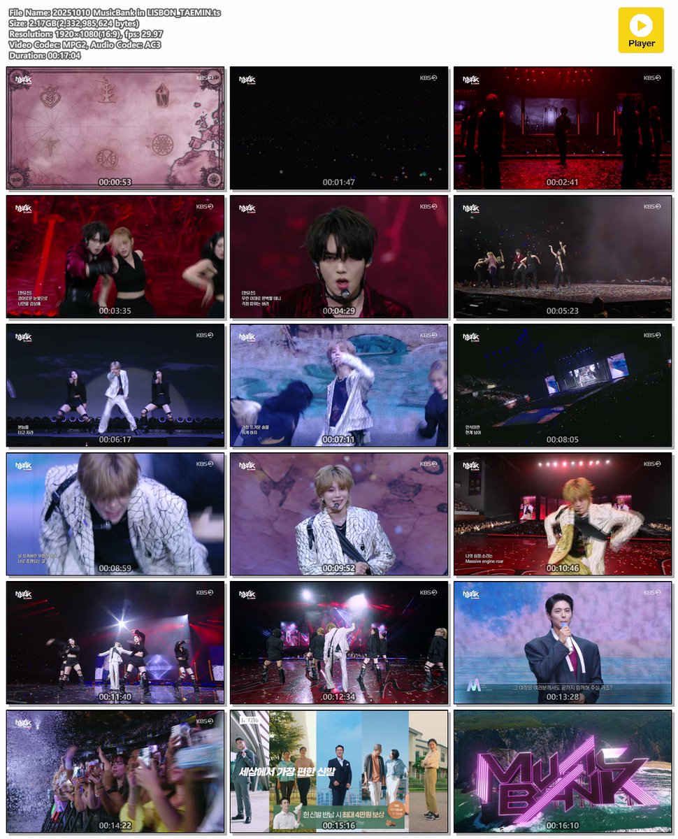 20251010 뮤직뱅크 in Lisbon_TAEMIN by젤즈.ts
#태민 #TAEMIN #テミン 

영상 공유 기한 ~ 2025.10.18.까지
naver.me/531TGBxM