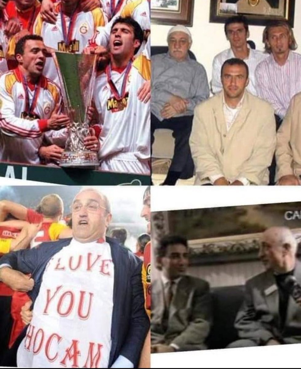 Fenerbahçeliyim de, göğüsünü gere gere.